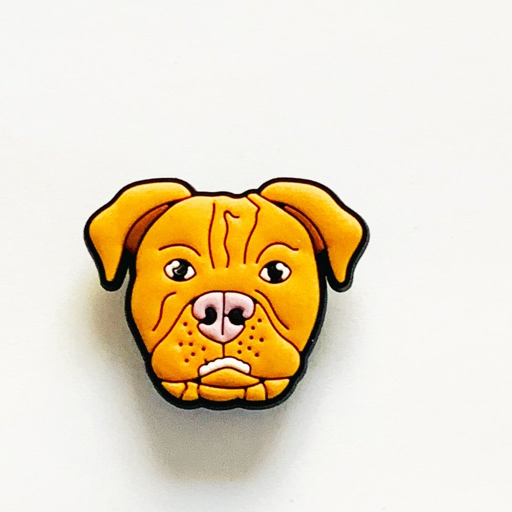 Bull Dog croc charm